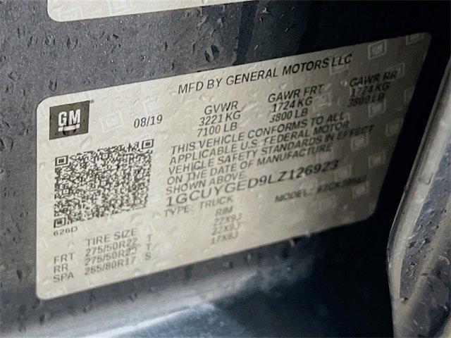 used 2020 Chevrolet Silverado 1500 car, priced at $36,975