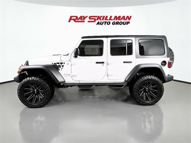 used 2021 Jeep Wrangler Unlimited car, priced at $34,975