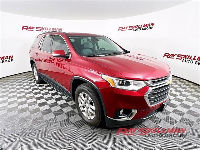 used 2021 Chevrolet Traverse car, priced at $33,975