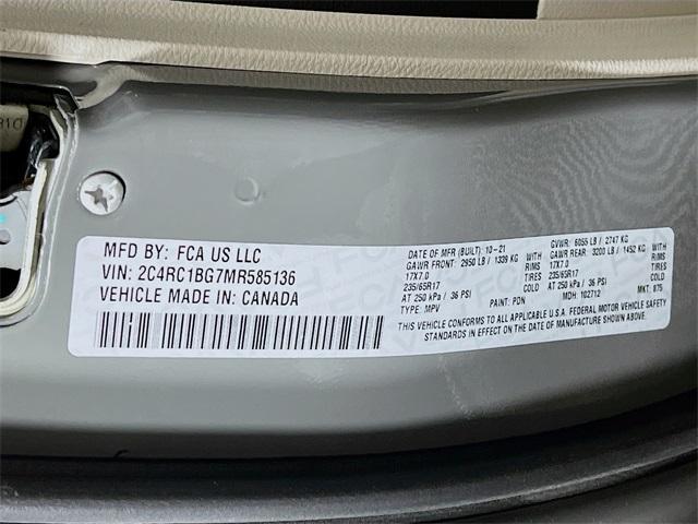 used 2021 Chrysler Pacifica car, priced at $23,975