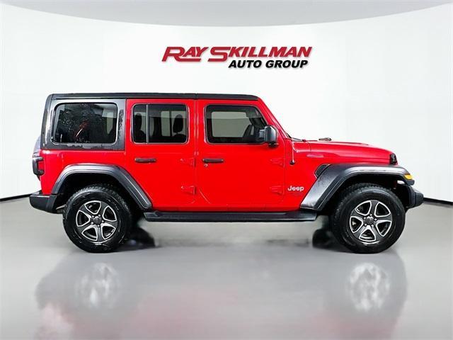 used 2020 Jeep Wrangler Unlimited car, priced at $28,975