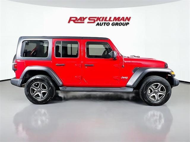 used 2020 Jeep Wrangler Unlimited car, priced at $28,975