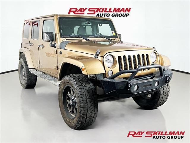 used 2015 Jeep Wrangler Unlimited car, priced at $22,975