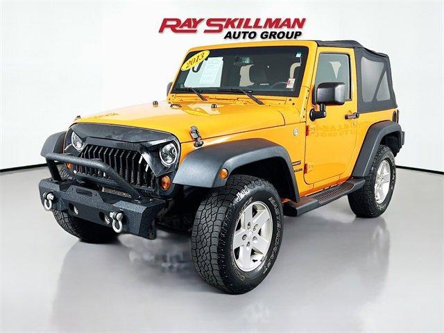 used 2013 Jeep Wrangler car, priced at $12,925