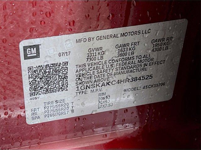 used 2017 Chevrolet Tahoe car, priced at $13,975