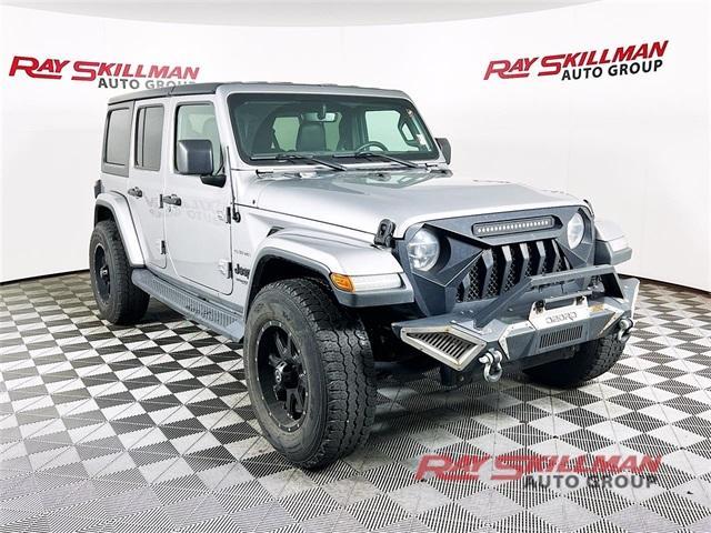 used 2018 Jeep Wrangler Unlimited car, priced at $28,975