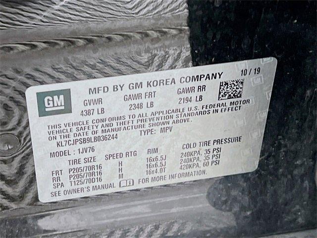 used 2020 Chevrolet Trax car, priced at $19,975