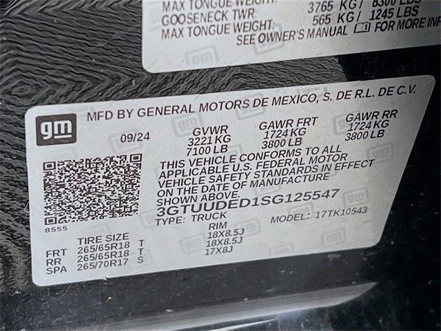 used 2025 GMC Sierra 1500 car, priced at $53,975