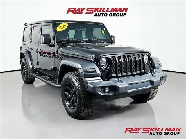 used 2020 Jeep Wrangler Unlimited car, priced at $30,975