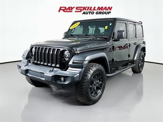 used 2020 Jeep Wrangler Unlimited car, priced at $30,975