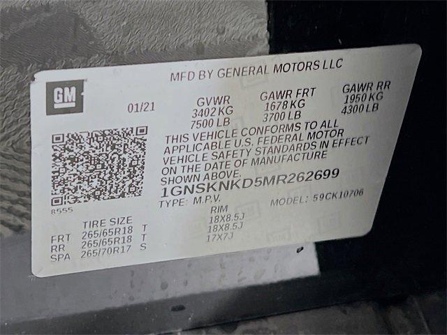 used 2021 Chevrolet Tahoe car, priced at $39,975