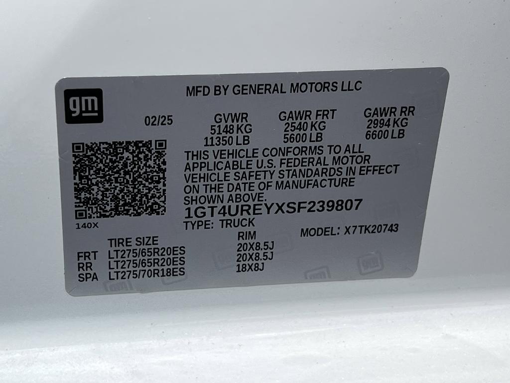 new 2025 GMC Sierra 2500 car, priced at $87,775