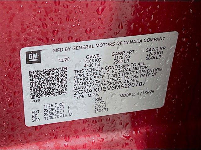 used 2021 Chevrolet Equinox car, priced at $21,975