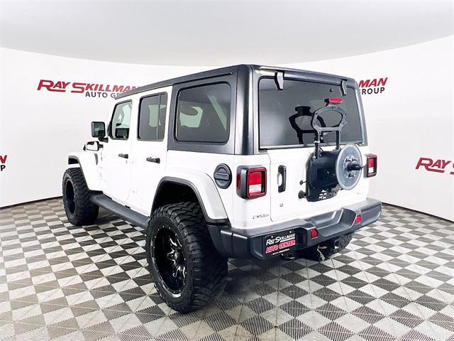 used 2018 Jeep Wrangler Unlimited car, priced at $35,975
