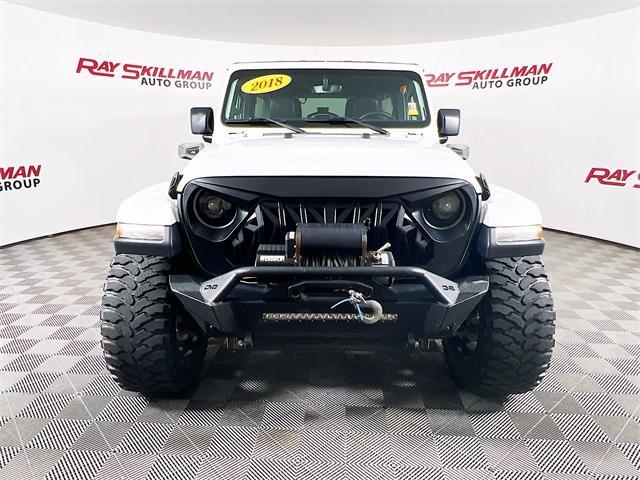 used 2018 Jeep Wrangler Unlimited car, priced at $35,975