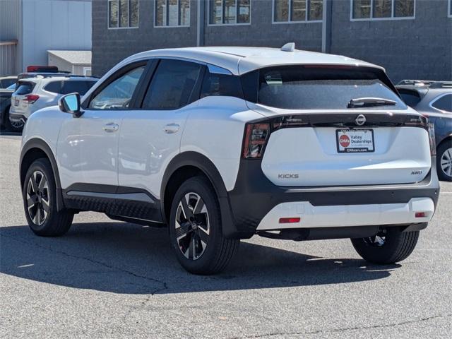 new 2025 Nissan Kicks car, priced at $27,360
