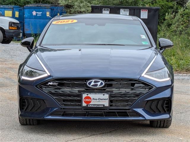 used 2021 Hyundai Sonata car, priced at $24,172
