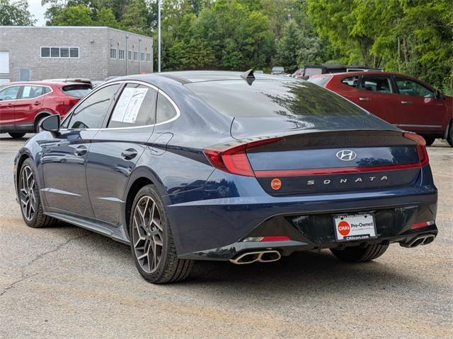 used 2021 Hyundai Sonata car, priced at $24,172