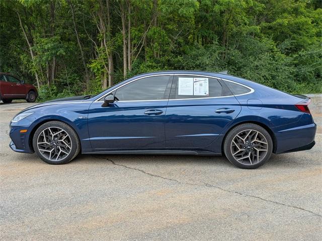 used 2021 Hyundai Sonata car, priced at $24,172