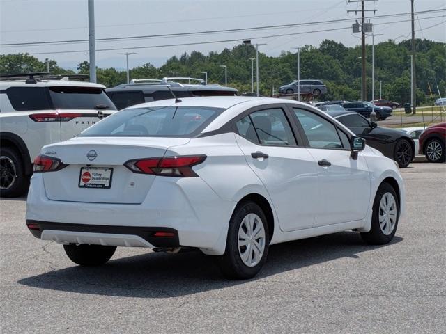 new 2025 Nissan Versa car, priced at $20,695
