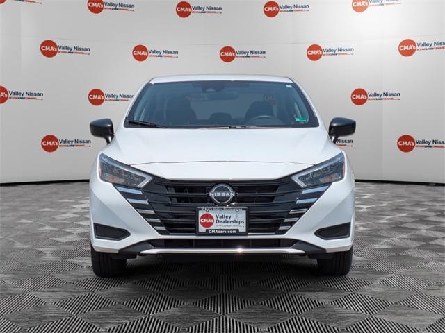 new 2025 Nissan Versa car, priced at $20,695