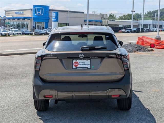 new 2025 Nissan Kicks car, priced at $27,455