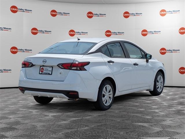 new 2025 Nissan Versa car, priced at $20,695