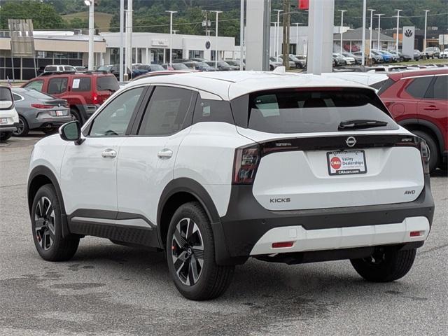 new 2025 Nissan Kicks car, priced at $27,360