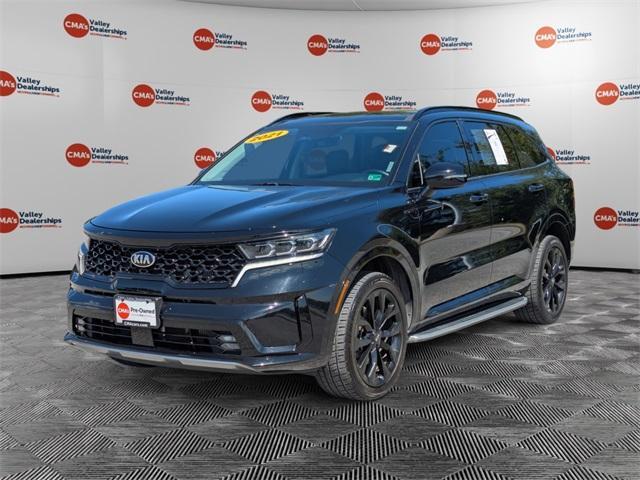 used 2021 Kia Sorento car, priced at $27,633