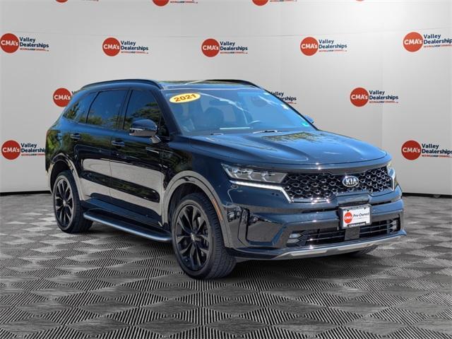 used 2021 Kia Sorento car, priced at $27,633