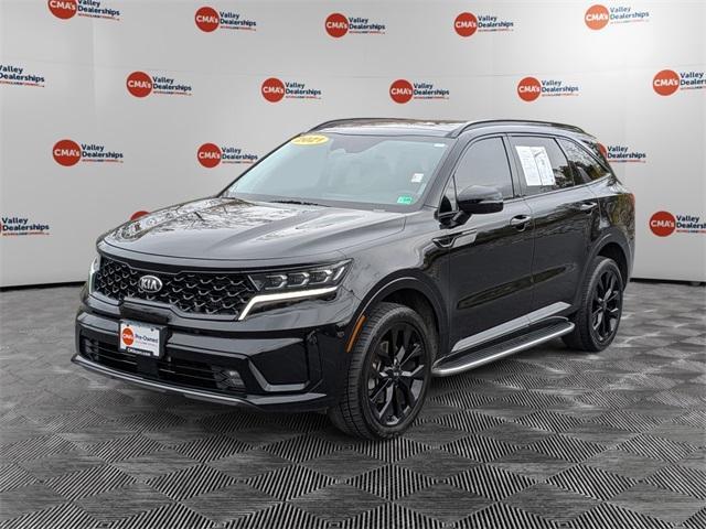 used 2021 Kia Sorento car, priced at $27,712