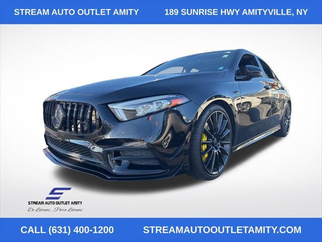 used 2021 Mercedes-Benz AMG A 35 car, priced at $35,478