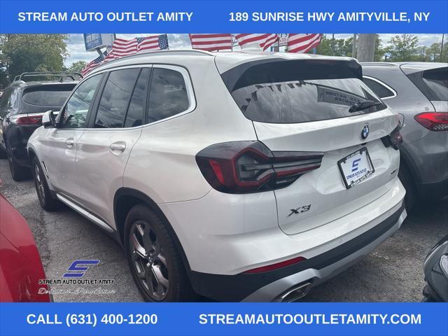 used 2022 BMW X3 car, priced at $28,278