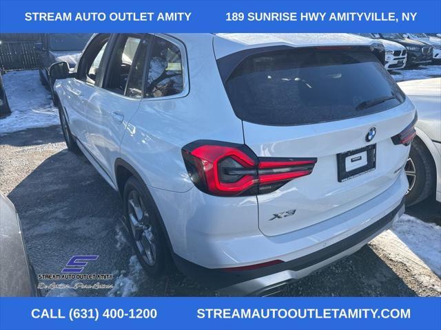 used 2022 BMW X3 car, priced at $27,898