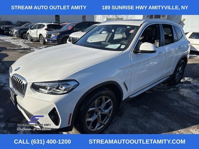 used 2022 BMW X3 car, priced at $27,898