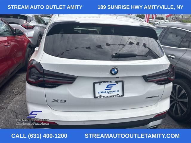 used 2022 BMW X3 car, priced at $28,278