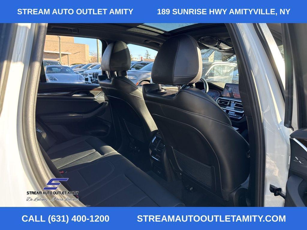 used 2022 BMW X3 car, priced at $28,488