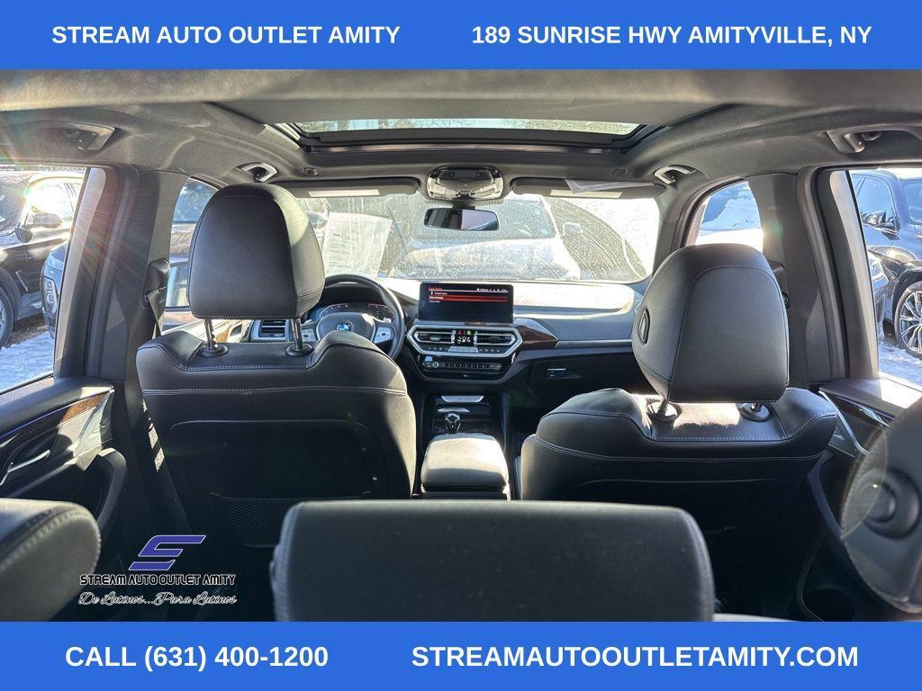 used 2022 BMW X3 car, priced at $28,488