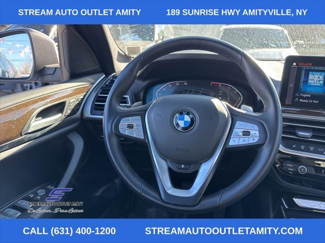 used 2022 BMW X3 car, priced at $27,898