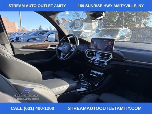 used 2022 BMW X3 car, priced at $27,898
