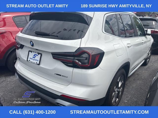used 2022 BMW X3 car, priced at $28,278