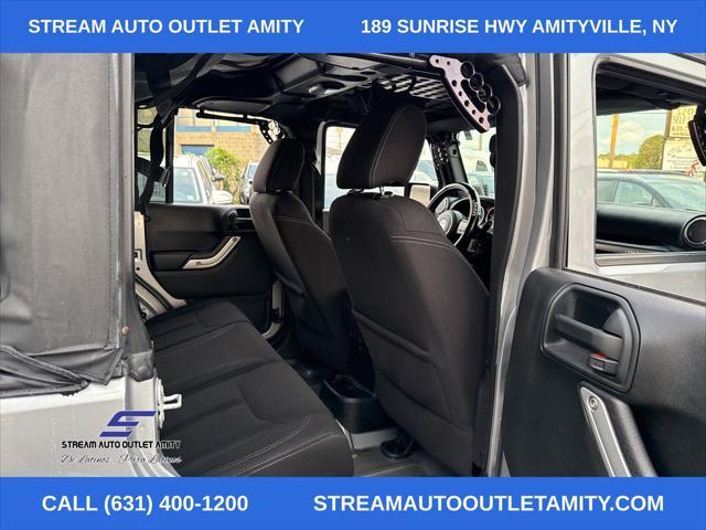 used 2016 Jeep Wrangler Unlimited car, priced at $22,998