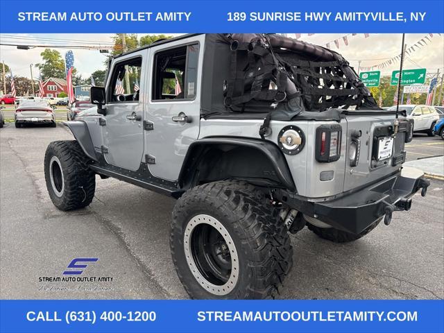 used 2016 Jeep Wrangler Unlimited car, priced at $22,998