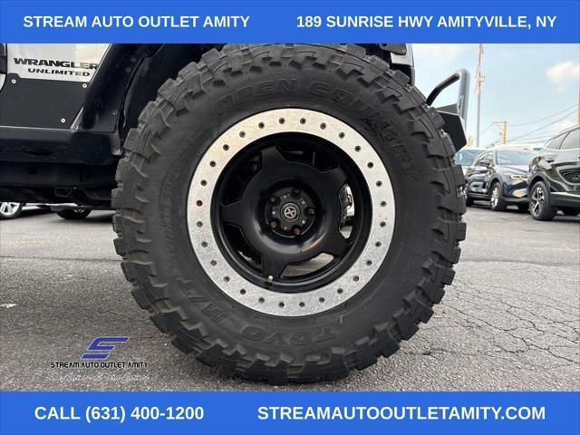 used 2016 Jeep Wrangler Unlimited car, priced at $22,998