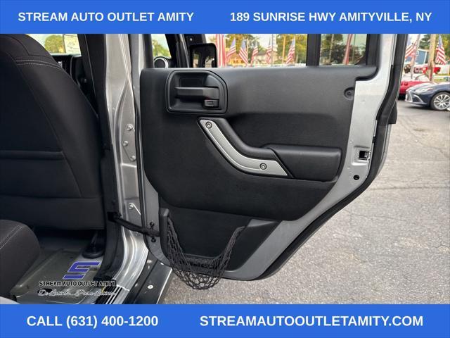 used 2016 Jeep Wrangler Unlimited car, priced at $22,998