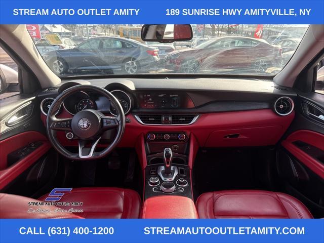 used 2021 Alfa Romeo Stelvio car, priced at $15,648