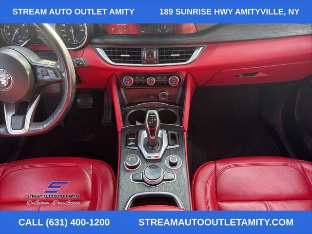 used 2021 Alfa Romeo Stelvio car, priced at $15,648