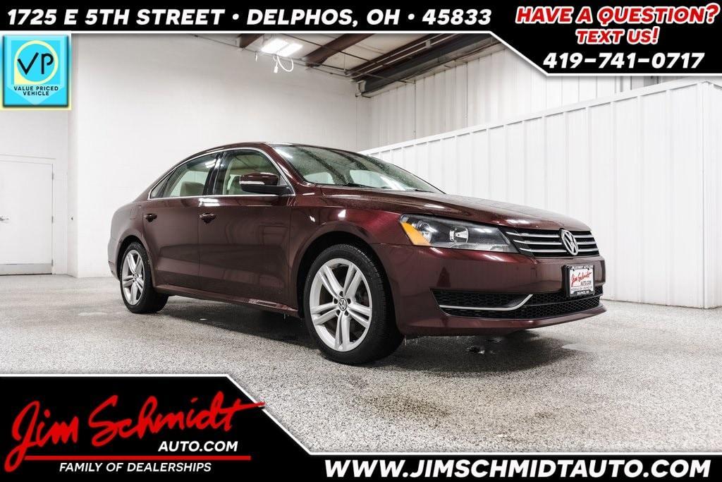 used 2014 Volkswagen Passat car, priced at $6,995