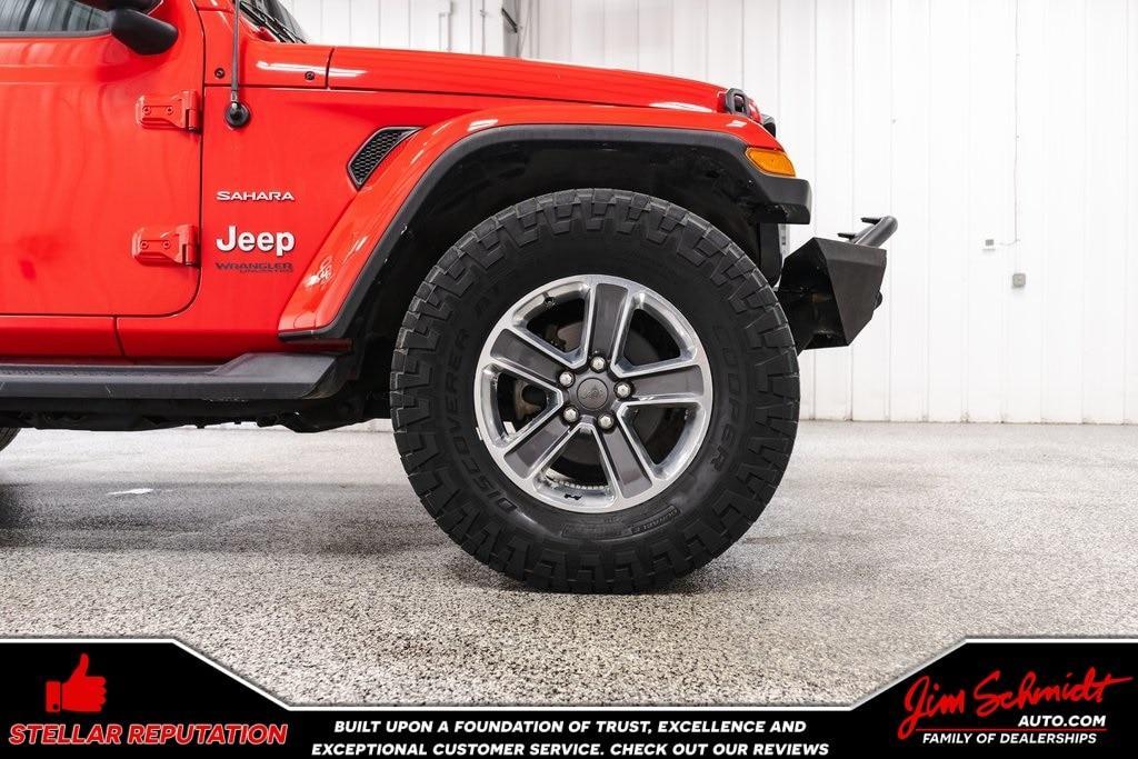 used 2018 Jeep Wrangler Unlimited car, priced at $28,992