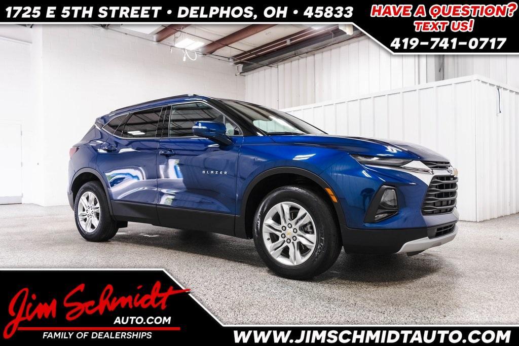 used 2022 Chevrolet Blazer car, priced at $27,236